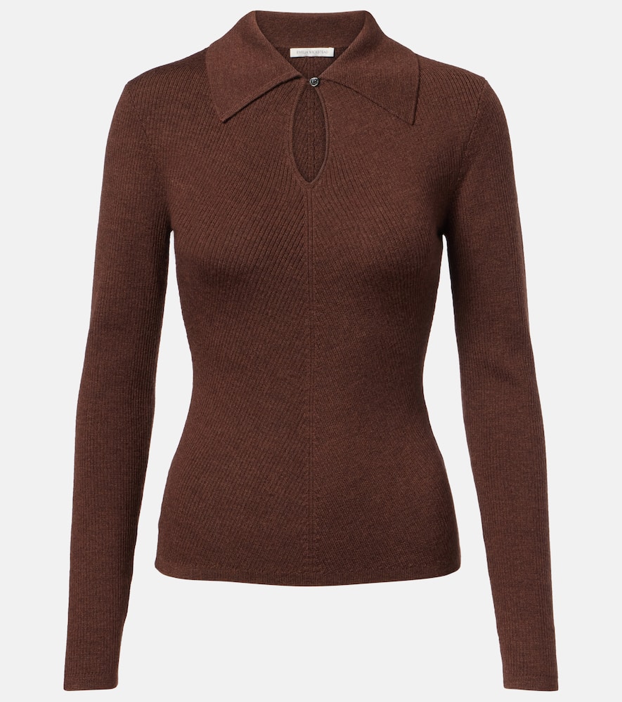 Свитер из шерсти ambrose Emilia Wickstead, Chocolate
Свитер из шерсти ambrose Emilia Wickstead, Chocolate