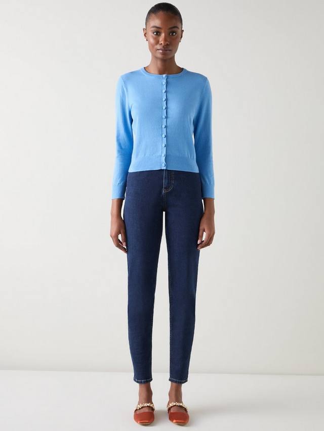 Кардиган Lottie из смесовой шерсти мериноса с круглым вырезом L.K.Bennett, Mid Blue
Кардиган Lottie из смесовой шерсти мериноса с круглым вырезом L.K.Bennett, Mid Blue