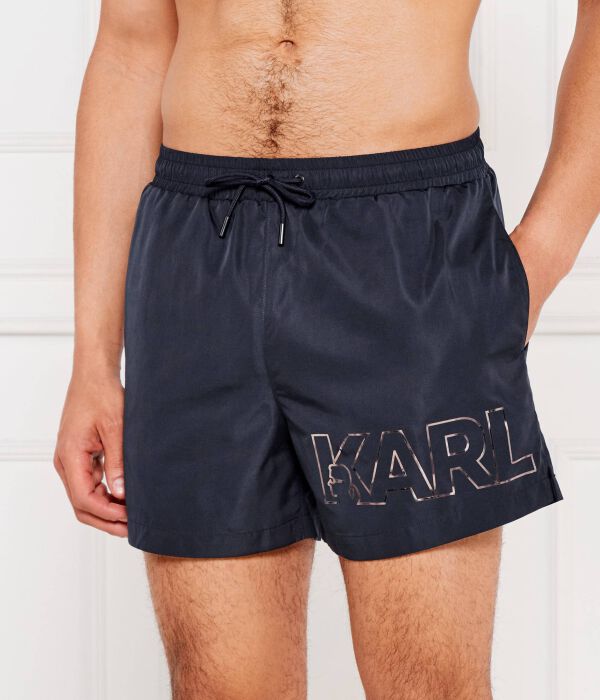 Шорты для плавания Regular fit Karl Lagerfeld, синий
Шорты для плавания Regular fit Karl Lagerfeld, синий