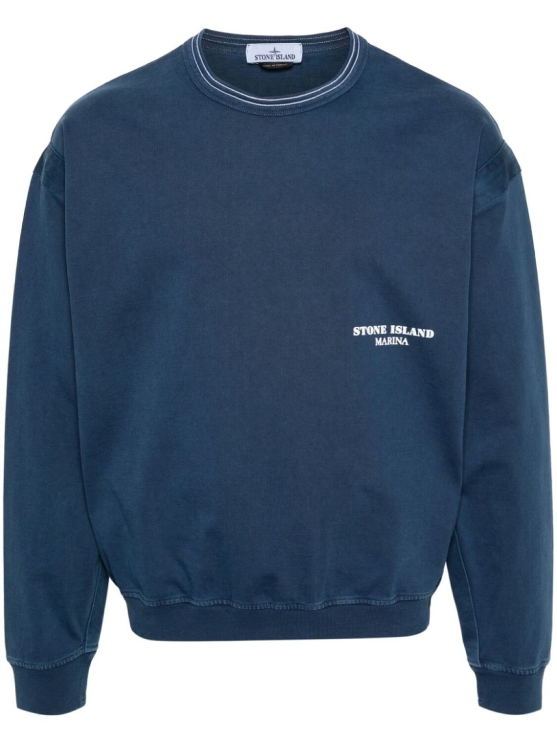 Stone Island толстовка с логотипом, синий
Stone Island толстовка с логотипом, синий