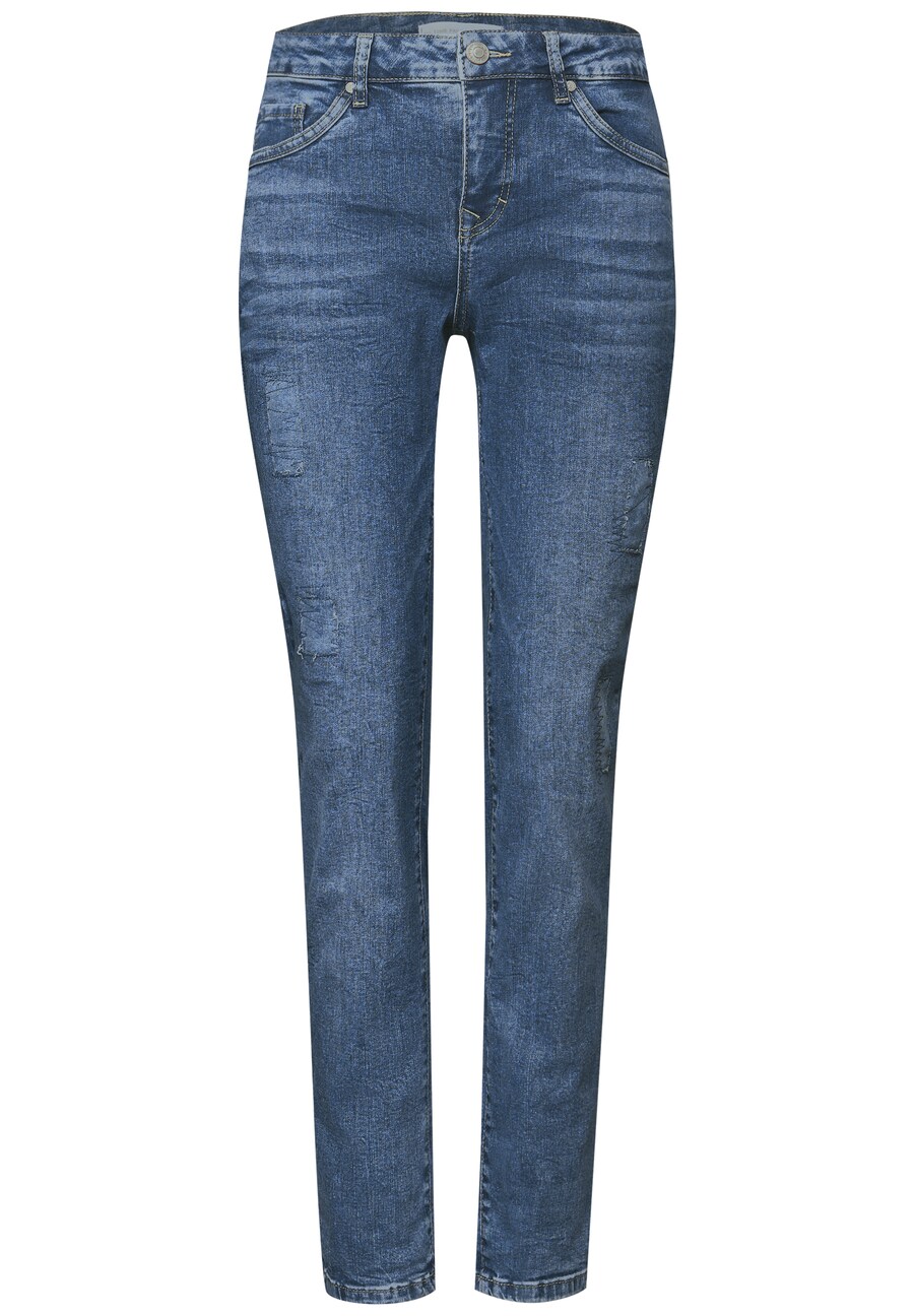 Джинсы свободного кроя STREET ONE, синий
Джинсы свободного кроя STREET ONE, синий