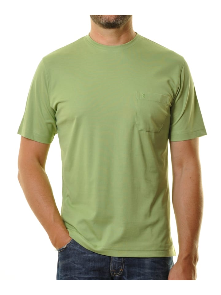 Футболка из мягкого трикотажа с круглым вырезом зеленого цвета Ragman, Зеленый, Футболка из мягкого трикотажа с круглым вырезом зеленого цвета Ragman
Футболка из мягкого трикотажа с круглым вырезом зеленого цвета Ragman, Зеленый, Футболка из мягкого трикотажа с круглым вырезом зеленого цвета Ragman