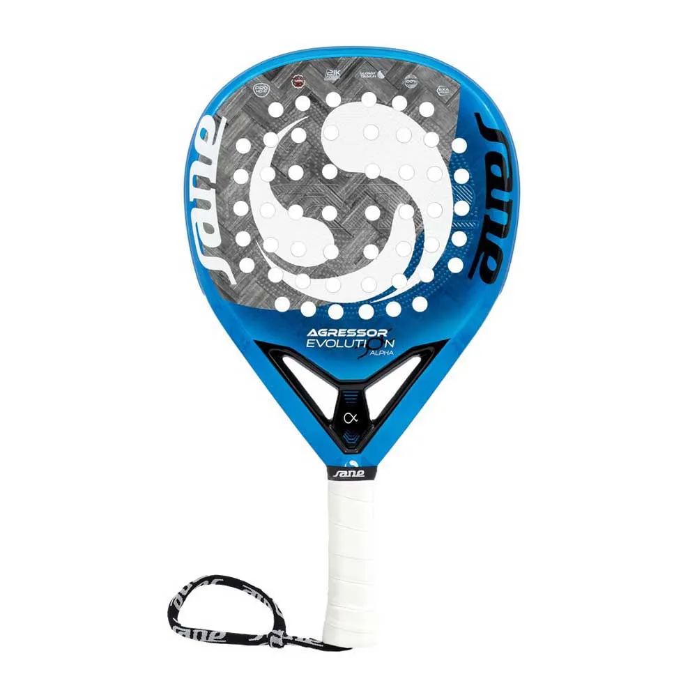 Ракетка для паделя Sane Padel Agressor evolution alpha, синий
Ракетка для паделя Sane Padel Agressor evolution alpha, синий