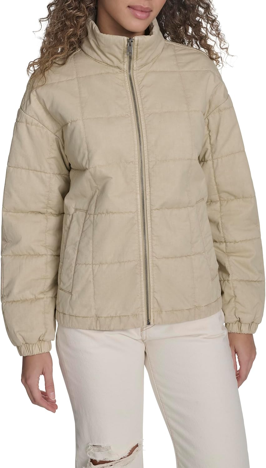 Женская куртка Levi's стеганая из хлопка, кремовый
Женская куртка Levi's стеганая из хлопка, кремовый