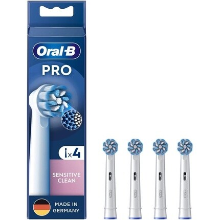 Сменные насадки для зубных щеток Oral-B Pro Sensitive Clean, 4 шт.
Сменные насадки для зубных щеток Oral-B Pro Sensitive Clean, 4 шт.