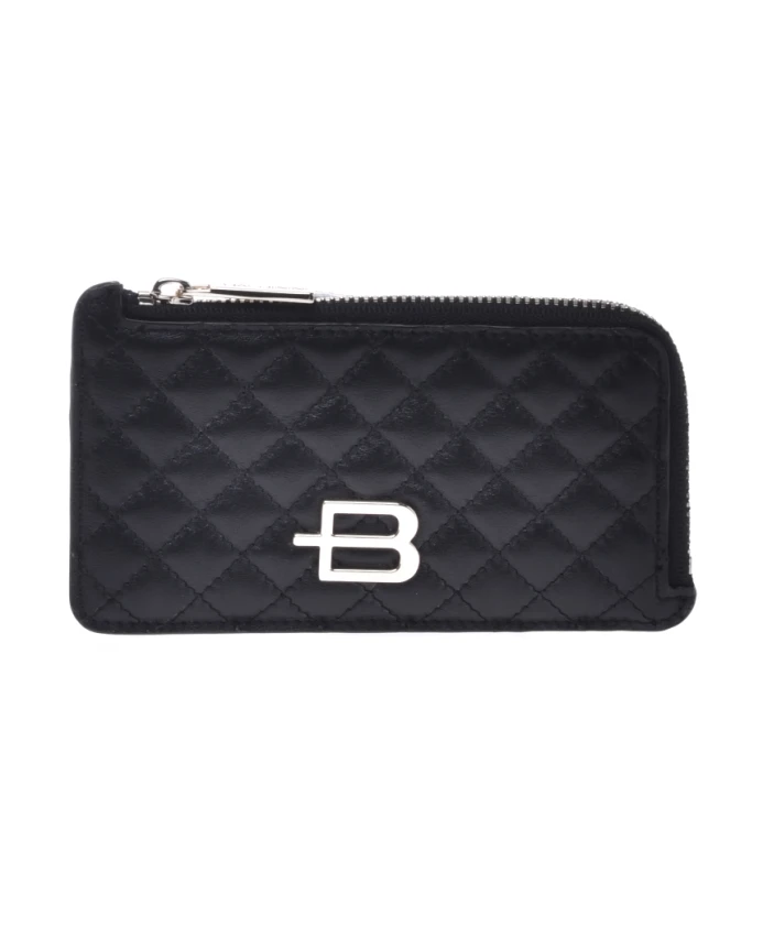 Кошелек из черной стеганой кожи Baldinini, черный
Кошелек из черной стеганой кожи Baldinini, черный