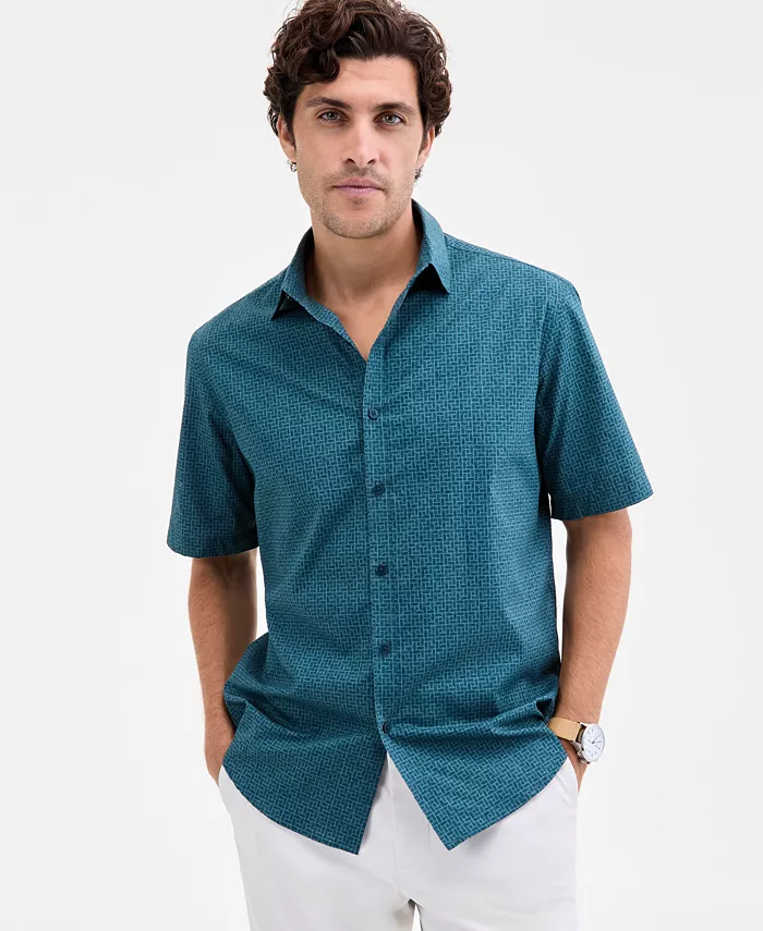 Мужская рубашка Basketweave Alfani, синий
Мужская рубашка Basketweave Alfani, синий