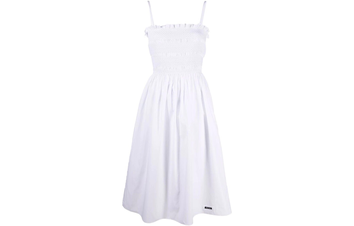 Платье-комбинация женское белое Miu Miu
Платье-комбинация женское белое Miu Miu