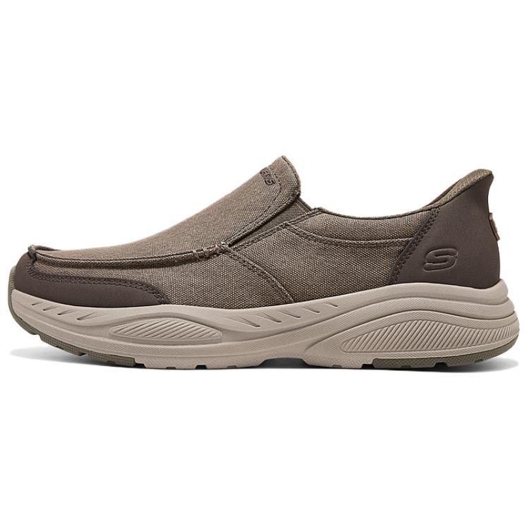 Слипоны устойчивые к истиранию низкие повседневные туфли мужские Skechers, коричневый
Слипоны устойчивые к истиранию низкие повседневные туфли мужские Skechers, коричневый