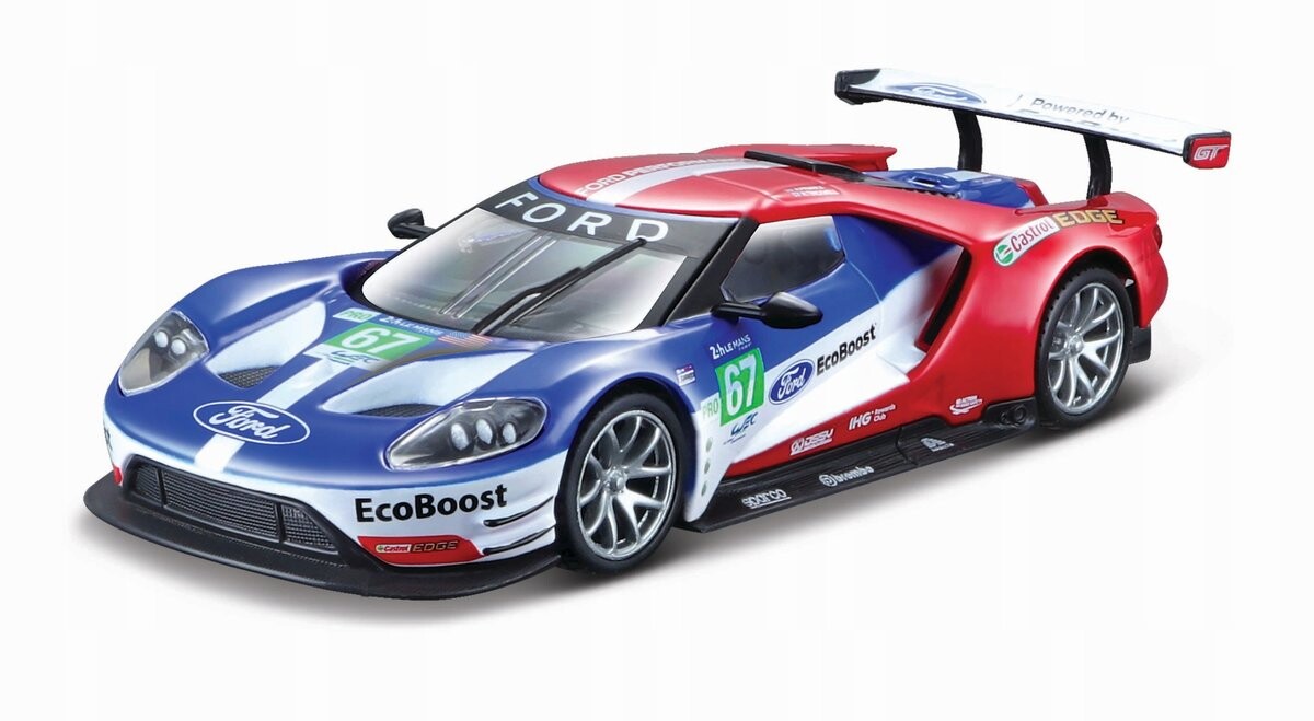 Ford 2017 GT #67 Le Mans 1:32 Модель Ббураго Bburago
Ford 2017 GT #67 Le Mans 1:32 Модель Ббураго Bburago