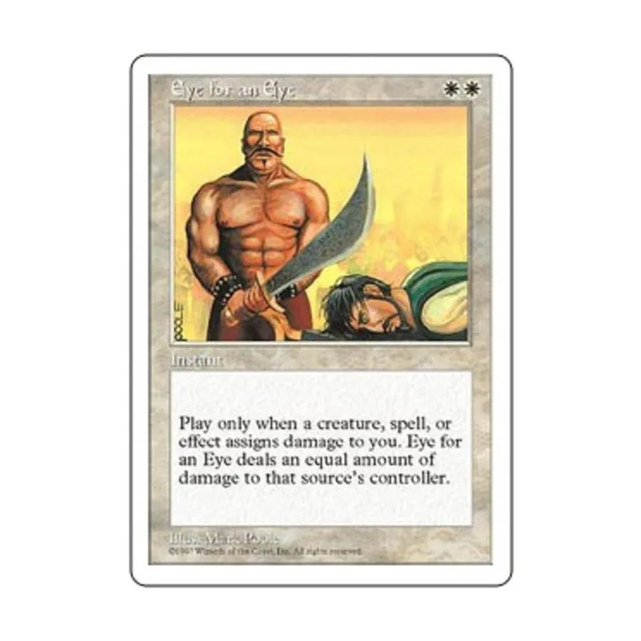CCG Око за око (клавиша R), MTG - 5th Edition
CCG Око за око (клавиша R), MTG - 5th Edition
