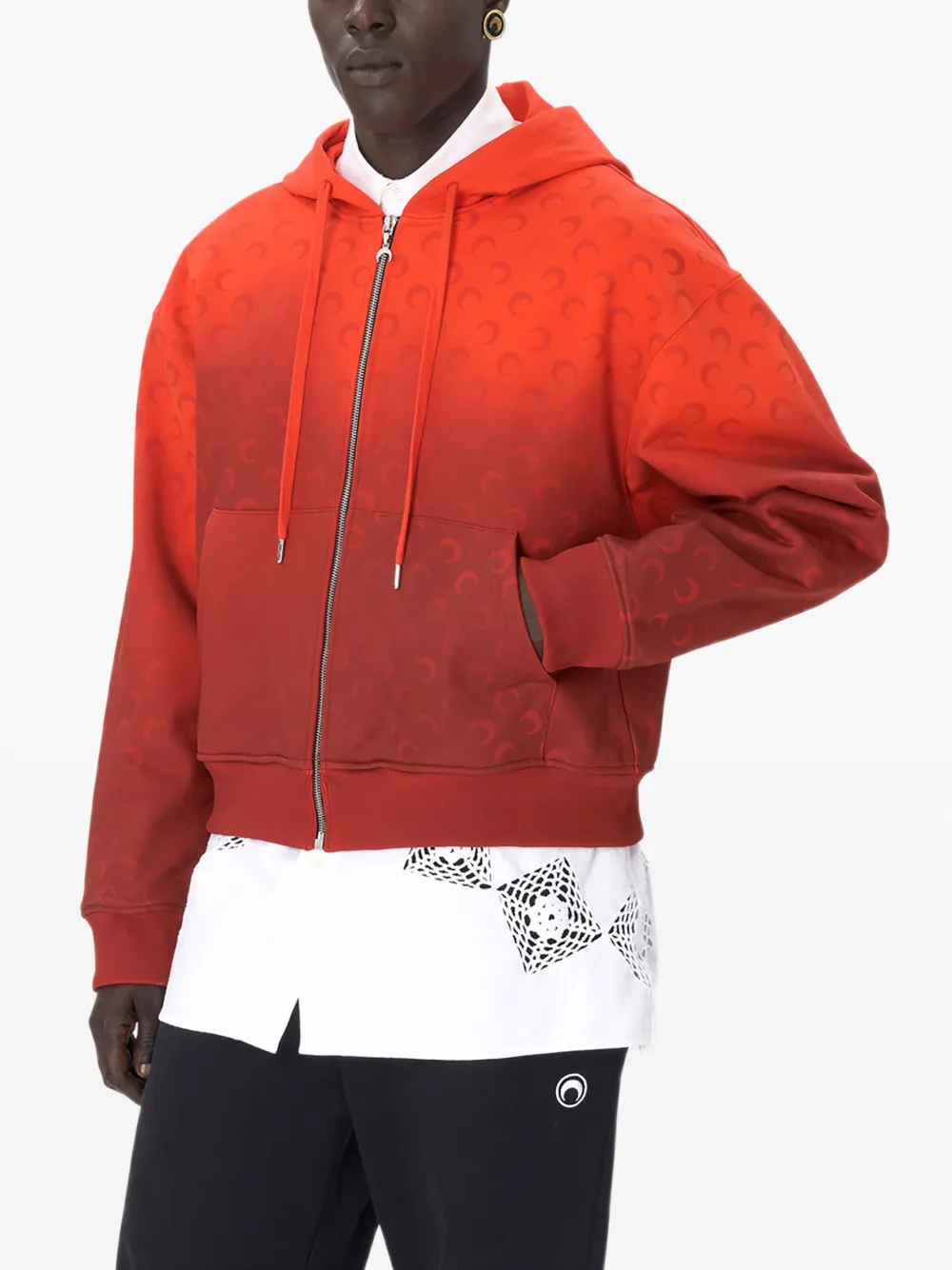 Худи с узором Moon Marine Serre, красный
Худи с узором Moon Marine Serre, красный