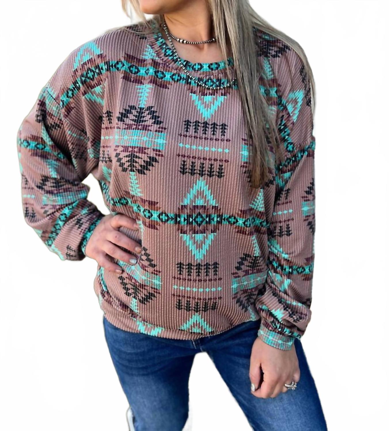 Свитер Colorado Sunset в коричневом цвете Sterling Kreek
Свитер Colorado Sunset в коричневом цвете Sterling Kreek