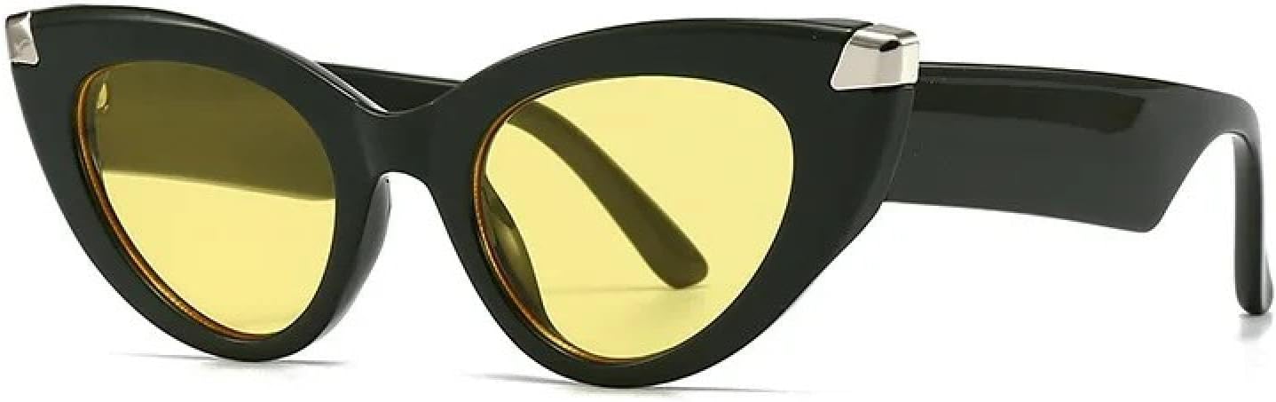 Роскошные винтажные солнцезащитные очки «кошачий глаз» в большой оправе для женщин, в стиле панк, с заклепками, популярные для активного отдыха, с защитой от УФ-излучения UV400 TYUVIVO, 4
Роскошные винтажные солнцезащитные очки «кошачий глаз» в большой оправе для женщин, в стиле панк, с заклепками, популярные для активного отдыха, с защитой от УФ-излучения UV400 TYUVIVO, 4