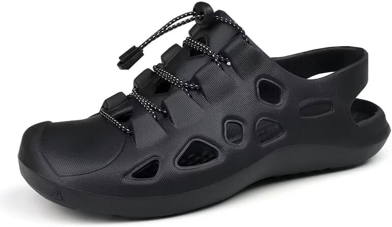 Мужские легкие спортивные сандалии с закрытым носком для лета, прогулок на пляже и на улице Zonkacen, черный
Мужские легкие спортивные сандалии с закрытым носком для лета, прогулок на пляже и на улице Zonkacen, черный