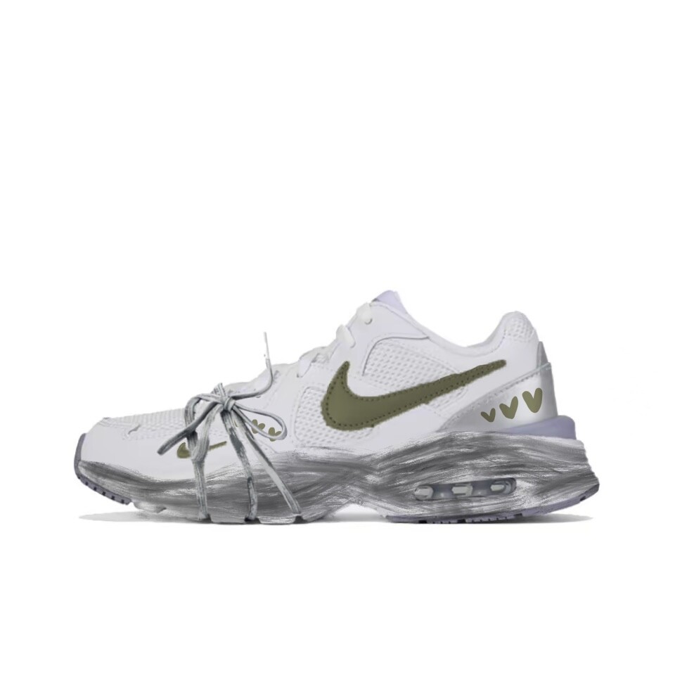 Кроссовки Air Max Fusion женские с низким верхом, белый/черный/зеленый Nike
Кроссовки Air Max Fusion женские с низким верхом, белый/черный/зеленый Nike