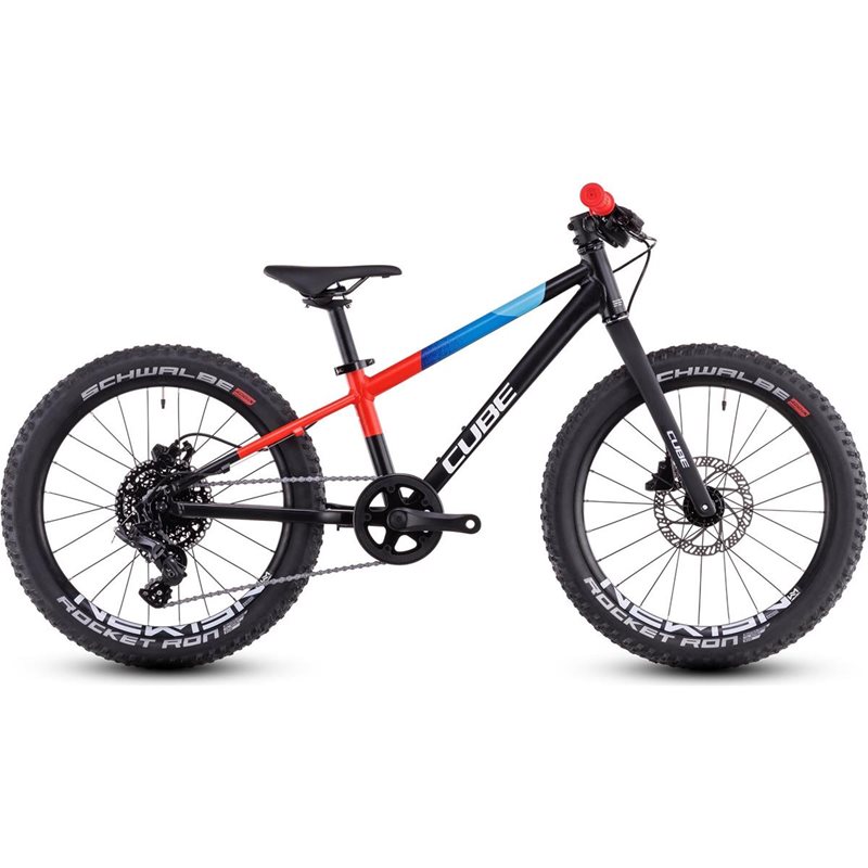 Детский горный велосипед Cube Reaction 200 Pro, черный/синий/красный
Детский горный велосипед Cube Reaction 200 Pro, черный/синий/красный
