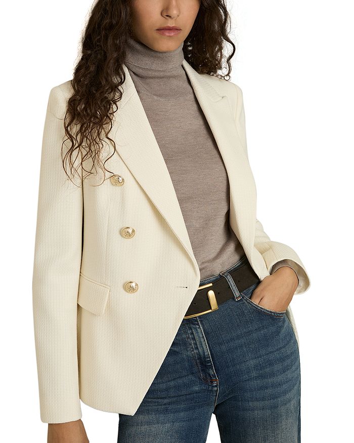 Двубортный пиджак Tally REISS, белый
Двубортный пиджак Tally REISS, белый