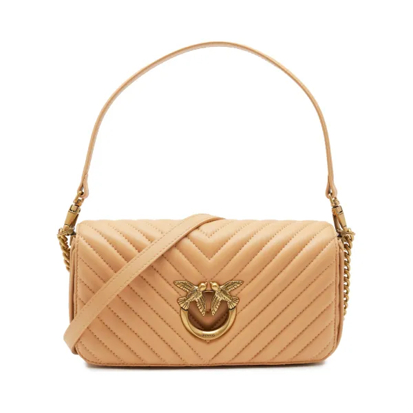 Сумка через плечо Love Click Pinko, бежевый
Сумка через плечо Love Click Pinko, бежевый