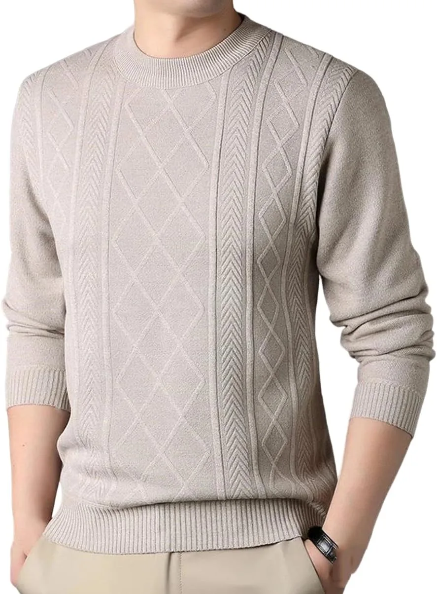 Мужской однотонный свитер Casual
Мужской однотонный свитер Casual