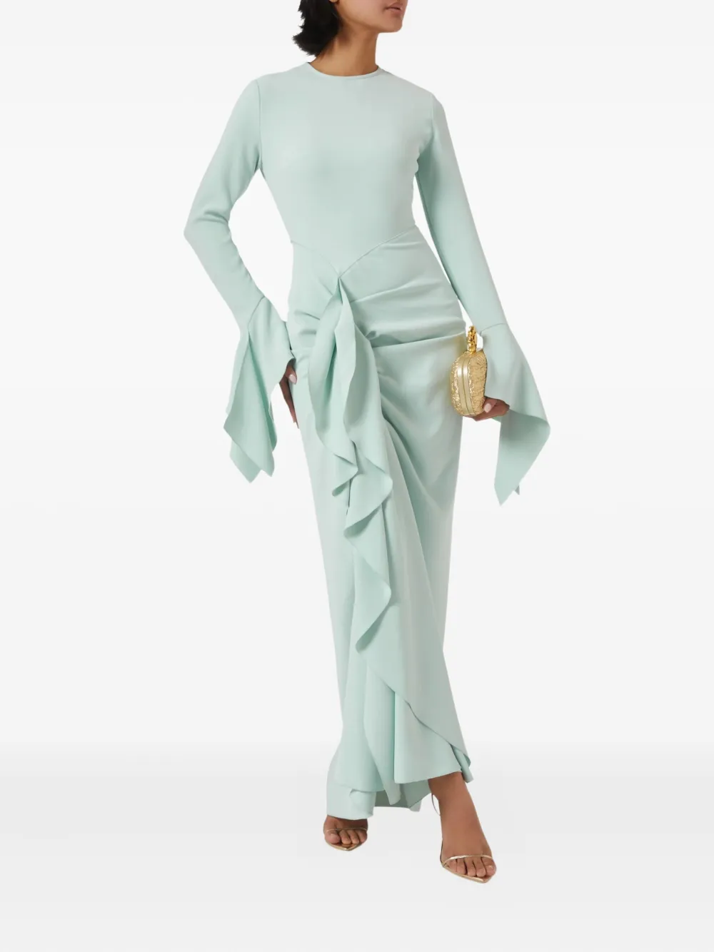 Платье макси Della Solace London, зеленый
Платье макси Della Solace London, зеленый