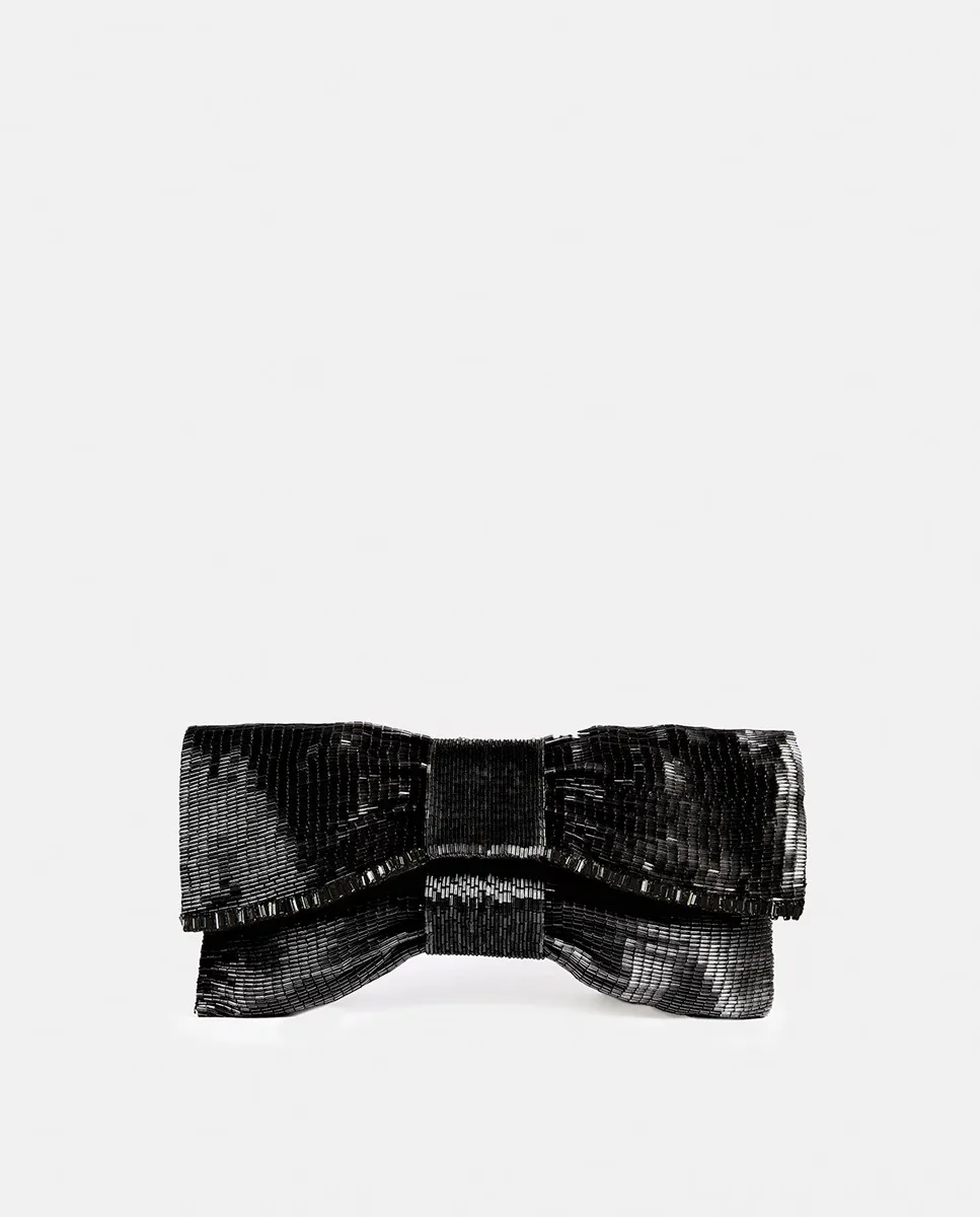 Черный клатч Avianna party с бантом Deepa Gurnani, черный
Черный клатч Avianna party с бантом Deepa Gurnani, черный