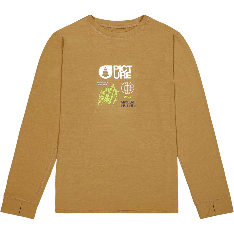 Мужская футболка Nangha с длинным рукавом Picture, коричневый
Мужская футболка Nangha с длинным рукавом Picture, коричневый