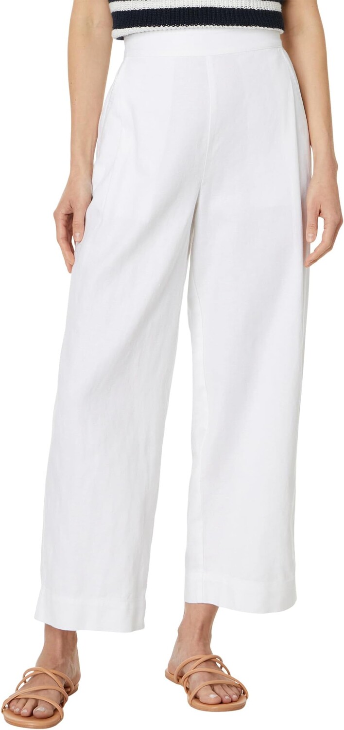 Брюки Madewell Pull-On Straight Crop Pants in Cotton-Linen Blend, цвет Eyelet White
Брюки Madewell Pull-On Straight Crop Pants in Cotton-Linen Blend, цвет Eyelet White