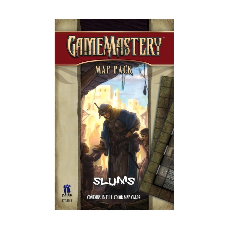 Пакет карт — трущобы, GameMastery & Pathfinder - Map Packs - Building, City & Village Locales
Пакет карт — трущобы, GameMastery & Pathfinder - Map Packs - Building, City & Village Locales