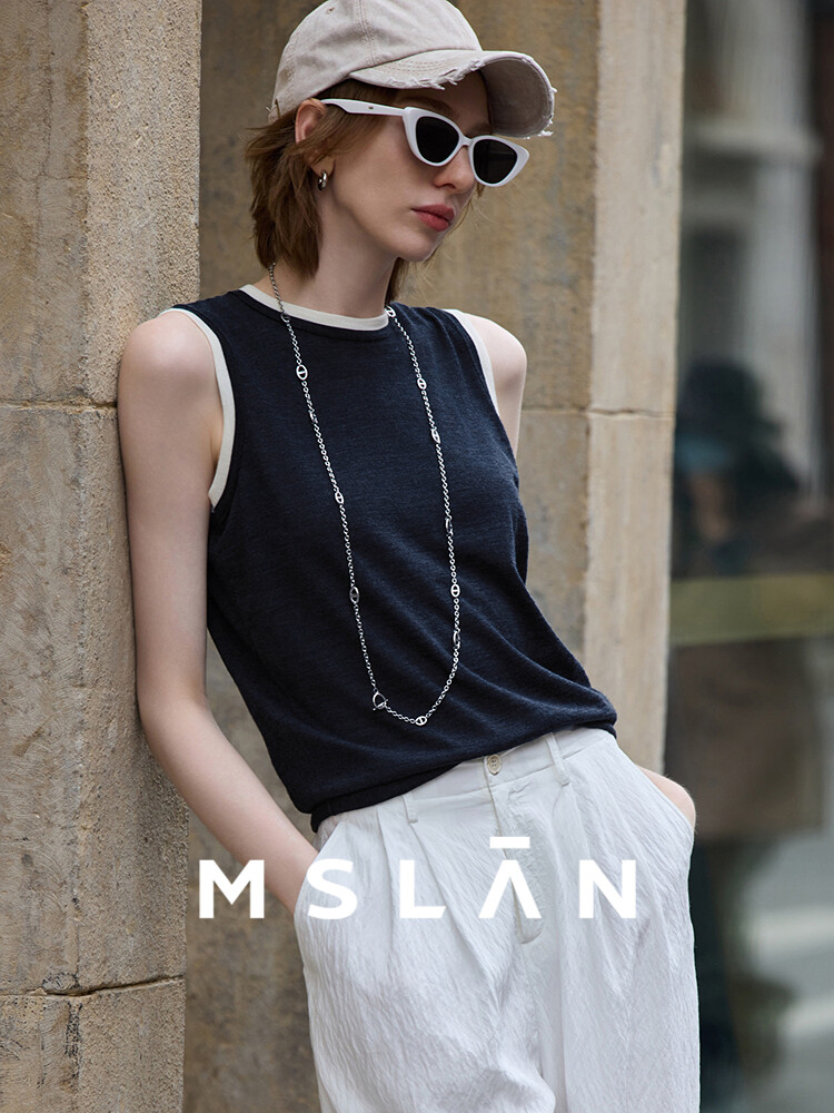 Топ женский Mslan без рукавов, серый
Топ женский Mslan без рукавов, серый