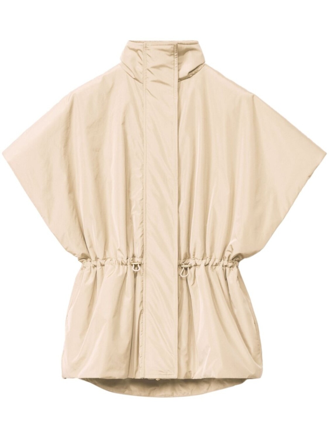 Fabiana Filippi кейп с короткими рукавами, нейтральный
Fabiana Filippi кейп с короткими рукавами, нейтральный