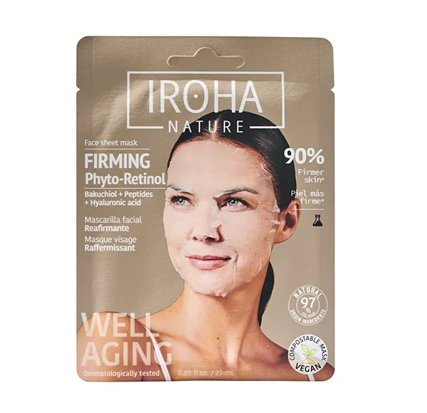 Маска с бакучиолом и пептидами Mascarilla Reafirmante Y Anti-Edad Iroha Nature
Маска с бакучиолом и пептидами Mascarilla Reafirmante Y Anti-Edad Iroha Nature