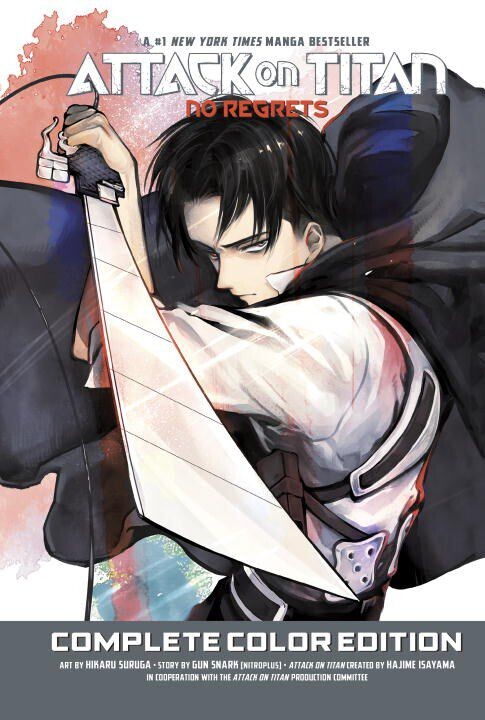 Манга Attack on Titan: No Regrets Complete Color Edition Manga (Hardcover)
Манга Attack on Titan: No Regrets Complete Color Edition Manga (Hardcover)