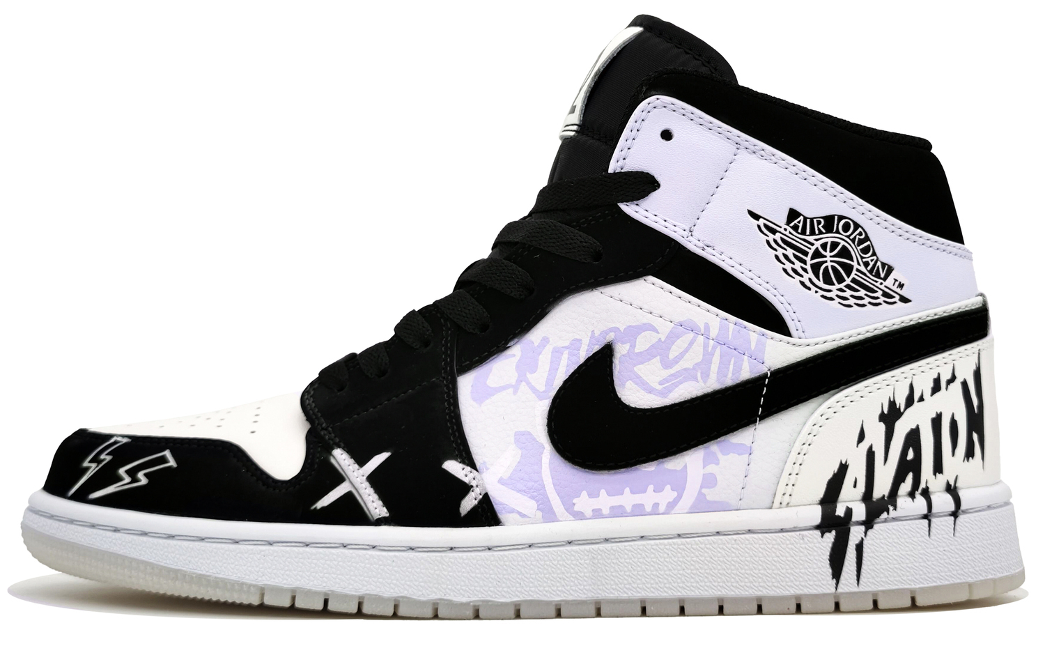 Jordan Винтажные баскетбольные кроссовки Air 1 мужские мид-топ светло-фиолетовые/белые - активный фиолетовый, цвет Active Purple
Jordan Винтажные баскетбольные кроссовки Air 1 мужские мид-топ светло-фиолетовые/белые - активный фиолетовый, цвет Active Purple
