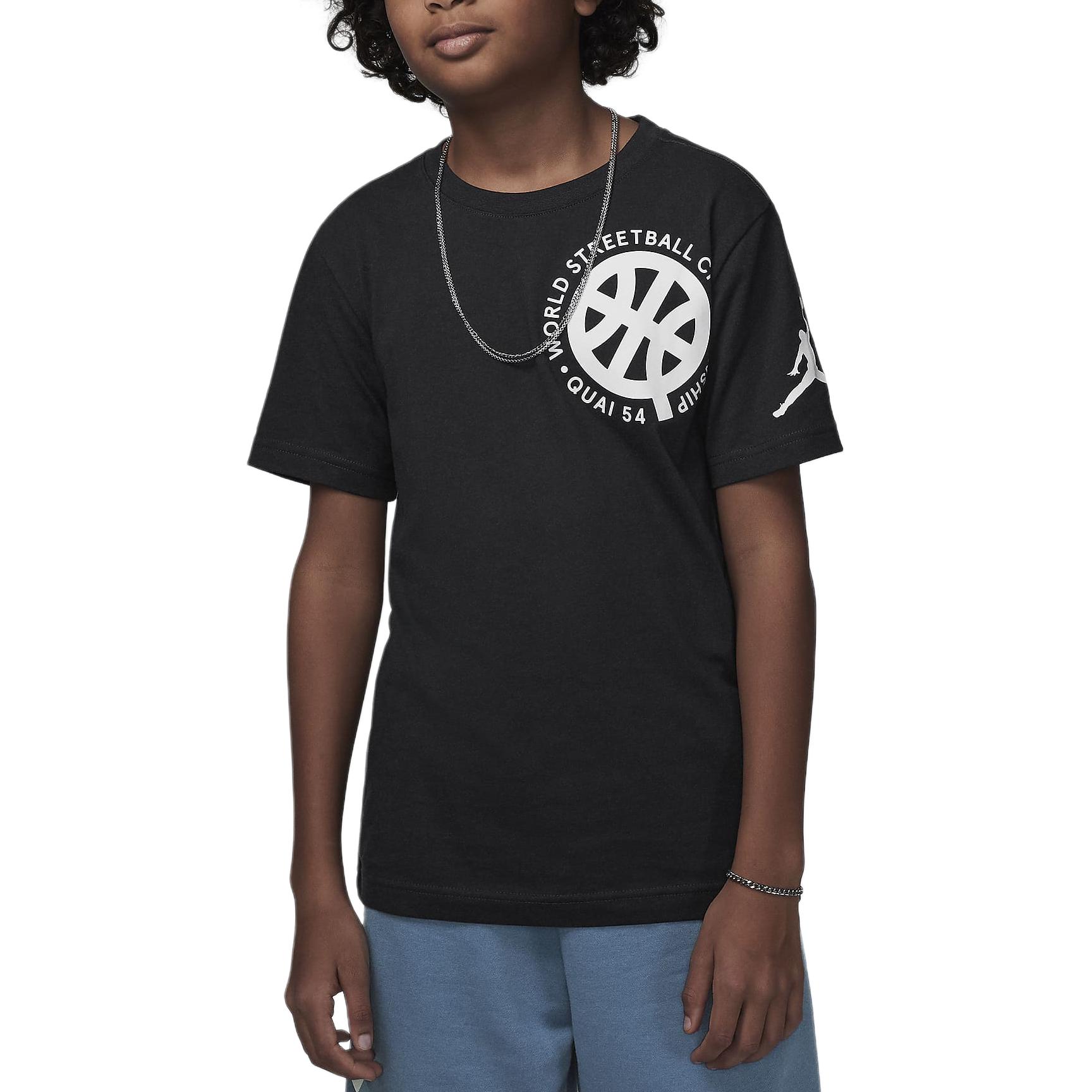 Футболка для младших школьников Jordan, темно-черный
Футболка для младших школьников Jordan, темно-черный