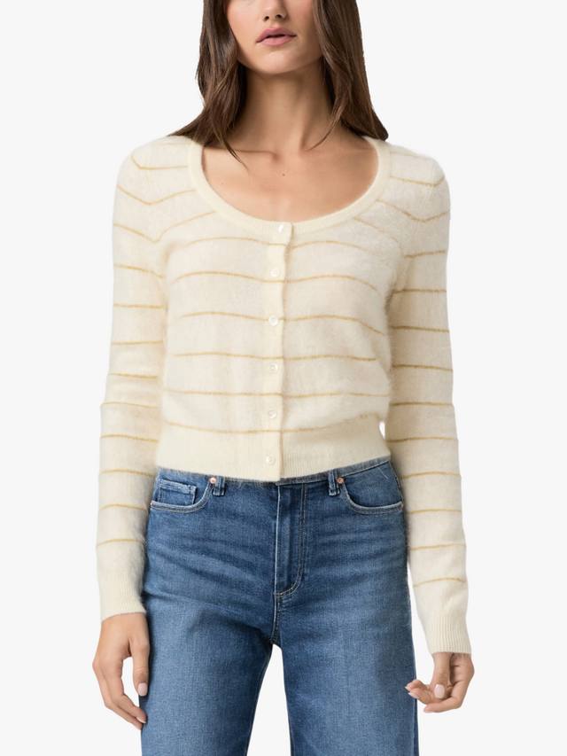 Кардиган Fortuna Stripe из чистого кашемира PAIGE, Antique White/Gold
Кардиган Fortuna Stripe из чистого кашемира PAIGE, Antique White/Gold
