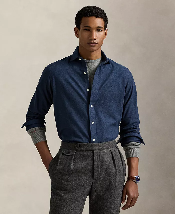 Мужская классическая рубашка Performance Twill Polo Ralph Lauren, синий
Мужская классическая рубашка Performance Twill Polo Ralph Lauren, синий