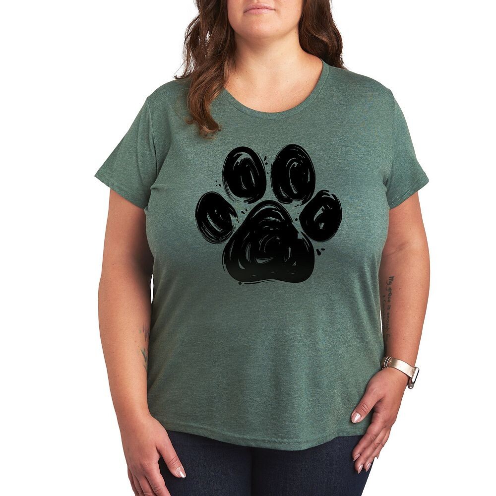 Футболка с графическим принтом Plush Brushstroke Paw Licensed Character, цвет Heather Green
Футболка с графическим принтом Plush Brushstroke Paw Licensed Character, цвет Heather Green