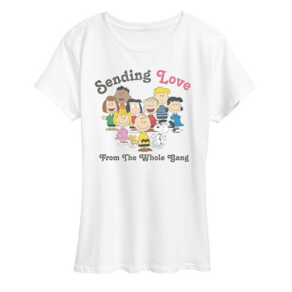 Футболка с принтом Women's peanuts sending love from the whole gang Licensed Character, White, Белый, Футболка с принтом Women's peanuts sending love from the whole gang Licensed Character, White
Футболка с принтом Women's peanuts sending love from the whole gang Licensed Character, White, Белый, Футболка с принтом Women's peanuts sending love from the whole gang Licensed Character, White