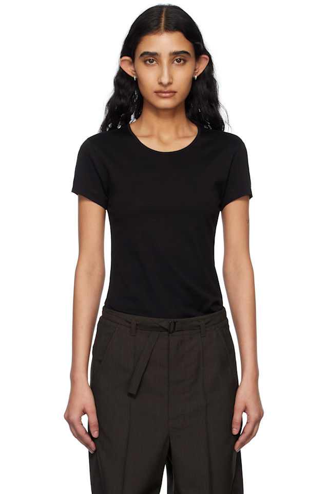 Приталенная футболка Lemaire, черный
Приталенная футболка Lemaire, черный