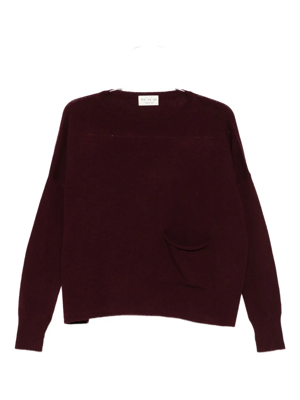 Свитер с круглым вырезом Ma'ry'ya, красный
Свитер с круглым вырезом Ma'ry'ya, красный