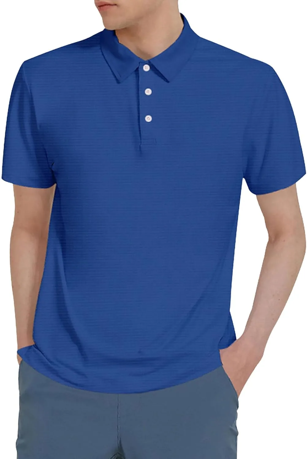 Мужская классическая поло Casual Slim Fit с отложным воротником и коротким рукавом Gsywaipei
Мужская классическая поло Casual Slim Fit с отложным воротником и коротким рукавом Gsywaipei