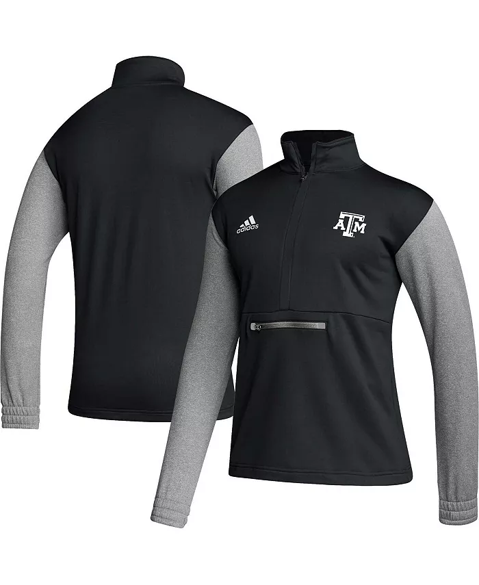Мужская черная толстовка Texas A&M Aggies Sideline AEROREADY с полузастежкой adidas
Мужская черная толстовка Texas A&M Aggies Sideline AEROREADY с полузастежкой adidas