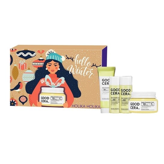 Подарочный набор уходовой косметики, 4 шт. Holika Holika, Good Cera Super Ceramine
Подарочный набор уходовой косметики, 4 шт. Holika Holika, Good Cera Super Ceramine