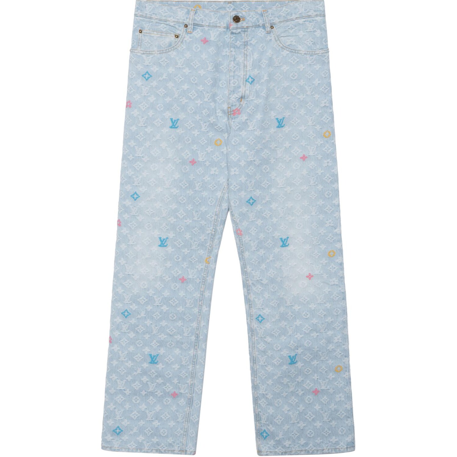 Джинсы мужские Louis Vuitton By Tyler The Creator Monogram, синий
Джинсы мужские Louis Vuitton By Tyler The Creator Monogram, синий