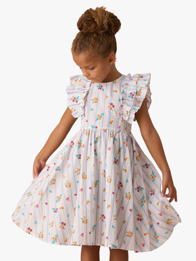 Детское платье с присборенными вставками Angel & Rocket, Multi
Детское платье с присборенными вставками Angel & Rocket, Multi