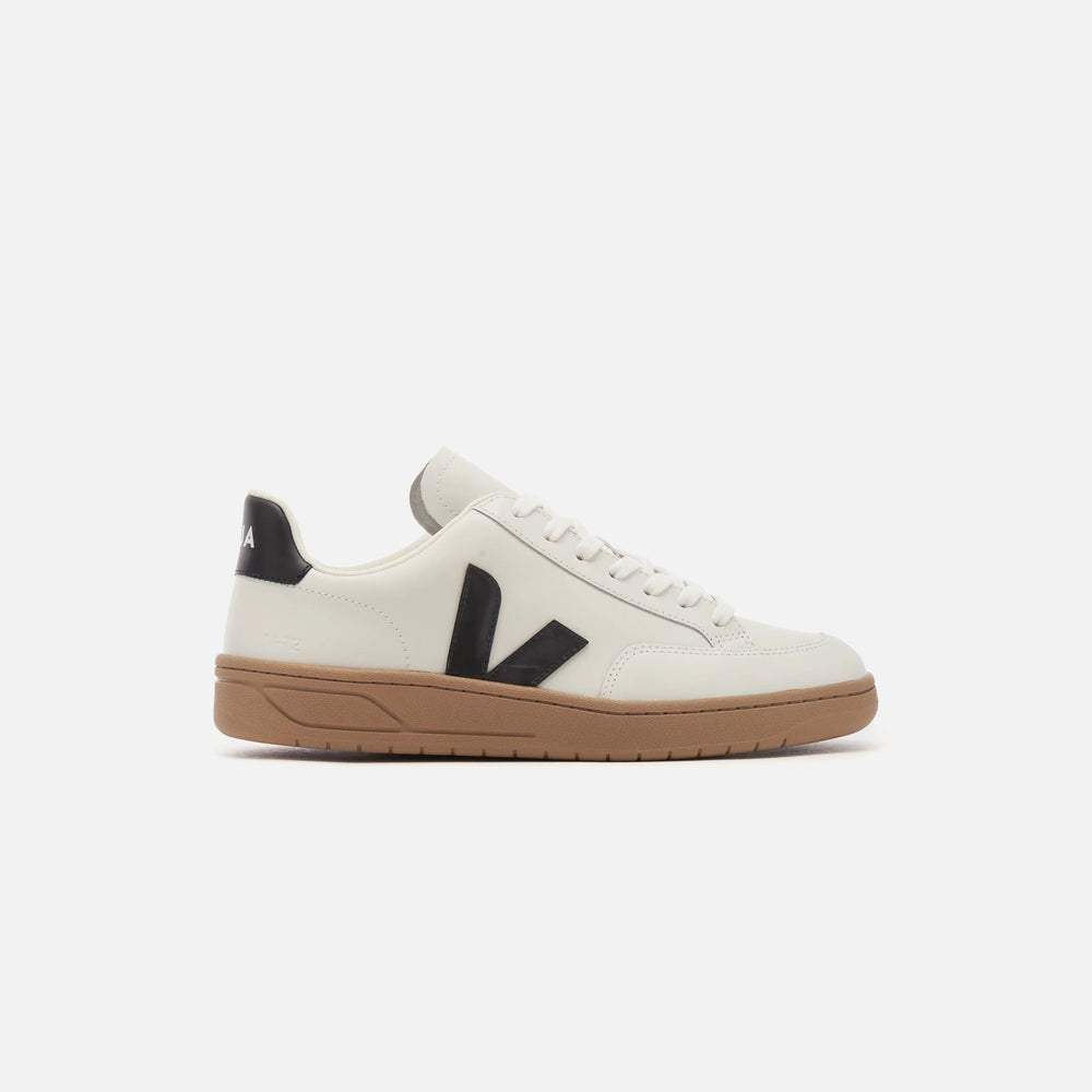 Кроссовки Veja V-12, цвет Extra White/Black/Dune 
Кроссовки Veja V-12, цвет Extra White/Black/Dune