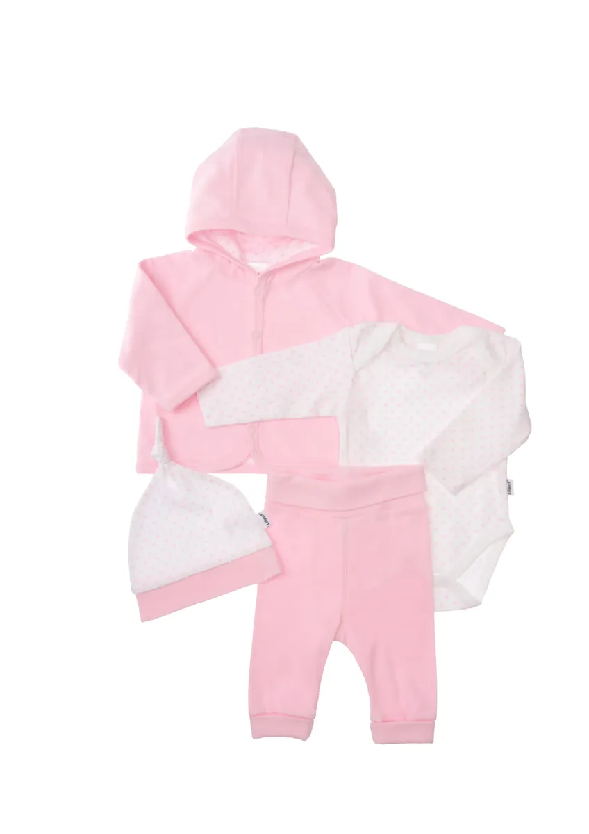 Начальный комплект оборудования Liliput, набор из 4 предметов с милыми принтами, белый
Начальный комплект оборудования Liliput, набор из 4 предметов с милыми принтами, белый