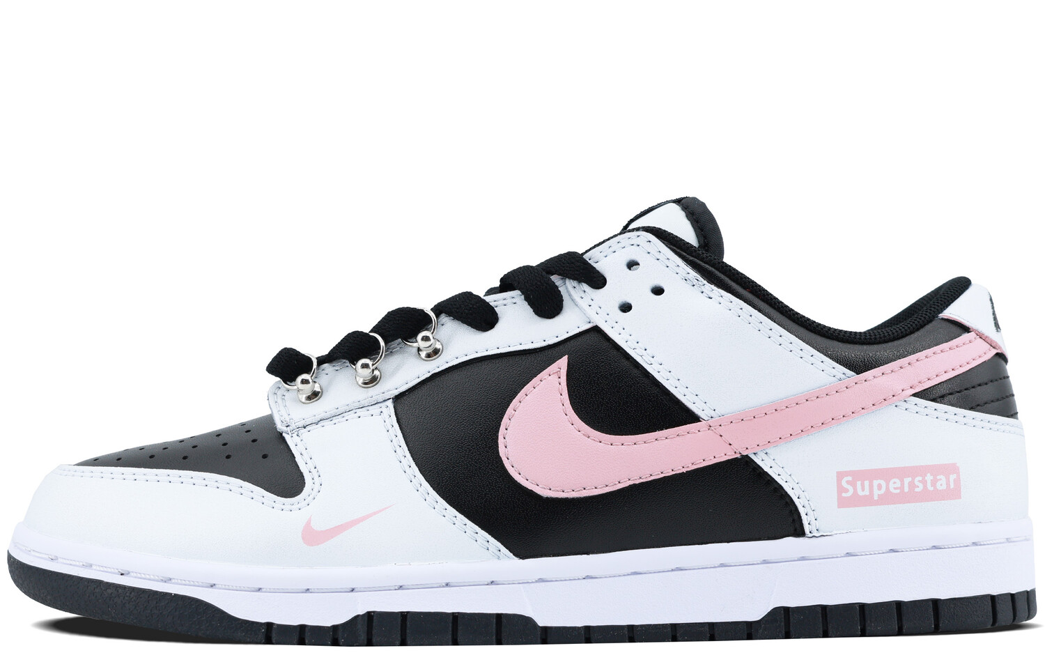 Кроссовки Nike Dunk Skateboarding Shoes Unisex Low-top White/pink/black, розовый
Кроссовки Nike Dunk Skateboarding Shoes Unisex Low-top White/pink/black, розовый