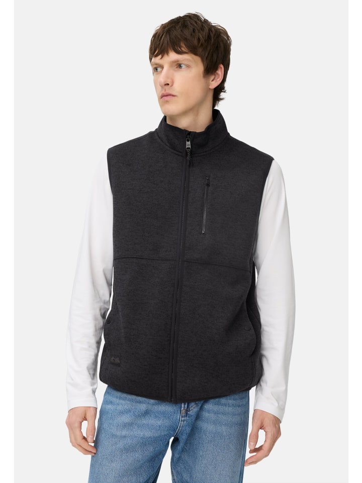 Camel Active Флисовый жилет со стоячим воротником темно-синего цвета
Camel Active Флисовый жилет со стоячим воротником темно-синего цвета